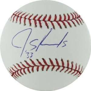  Autographed James Shields Baseball   Official Major League 