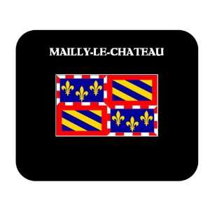   (France Region)   MAILLY LE CHATEAU Mouse Pad 