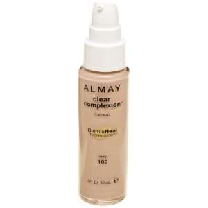  ALMAY Clear Complexion Makeup, Ivory, 1 Fluid Ounce 