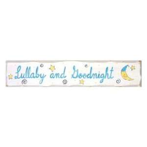  Lullaby And Goodnight Wall Plaque Baby