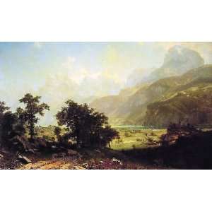   name Lake Lucerne Switzerland, By Bierstadt Albert 