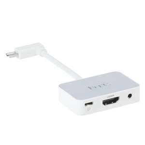  HTC AC M500 12 Pin MHL HDMI Adaptor For Flyer, EVO View 4G 