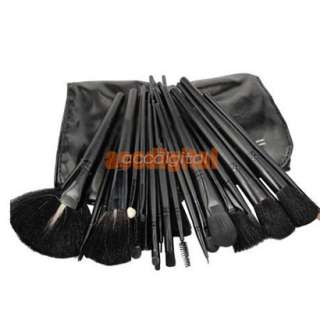 New 32 PCS Makeup Brush Cosmetic Brushes Set With Leather Case
