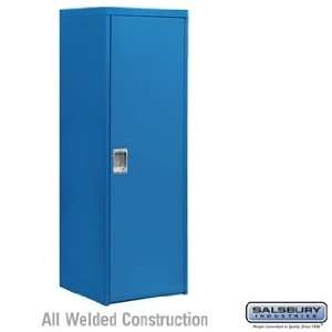 Welded Industrial Storage Cabinet   Single Door   72 Inches High   24 