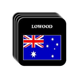  Australia   LOWOOD Set of 4 Mini Mousepad Coasters 