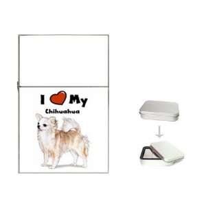  I Love My Chihuahua Flip Top Lighter Health & Personal 