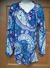 Sunny Leigh Blouse Size XL Beautiful  