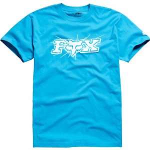  Fox Racing Tempered T Shirt   X Large/Electric Blue 