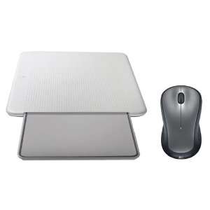  Logitech N315 Portable Lapdesk and M310 Wireless Silver 