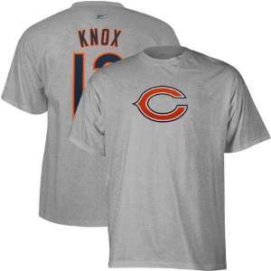  Reebok Chicago Bears #13 Johnny Knox Ash Net Number T 