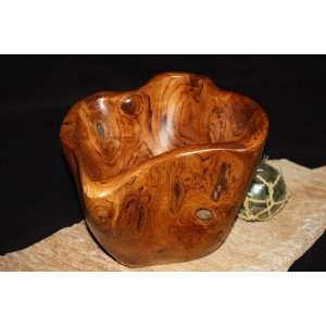   Wooden Bowl Sculpture 10.5   Local Artist Designer