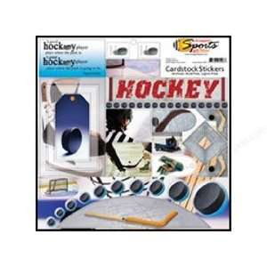  Sports/School Stickr Cl Hockey Arts, Crafts & Sewing