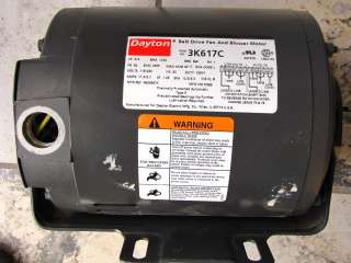 Dayton 3/4 HP 1725 RPM Continuous Duty Electric Motor   3K617C  