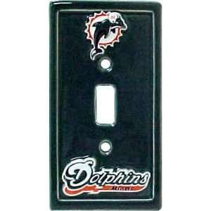  NFL Dolphins Light Switch Cover