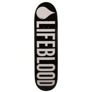 Lifeblood Font Skateboard Deck 2011 