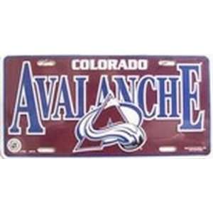 Colorado Avalanche NHL License Plates Plate Tag Tags auto vehicle car 