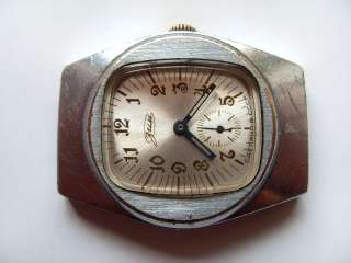 UNUSUAL Case ZIM VINTAGE Russian UNISEX Mechanical Watch Gothic 