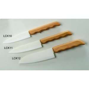 Legnoart Katana Ceramic Kitchen Knife   Cherry Handle   4.5  