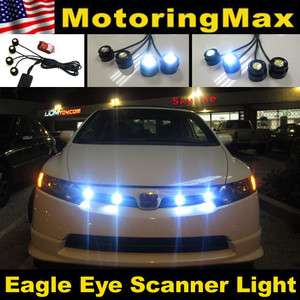   LED Eagle Eye Knight Night Rider Scanner Lighting DRL+ Remote  