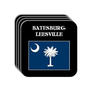 US State Flag   BATESBURG LEESVILLE, South Carolina (SC) Set of 4 Mini 