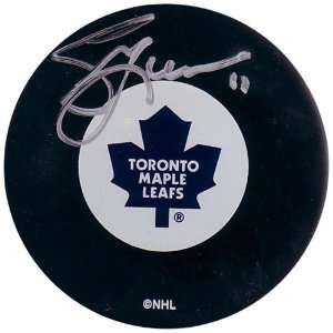   Toronto Maple Leafs Gary Leeman Autographed Puck
