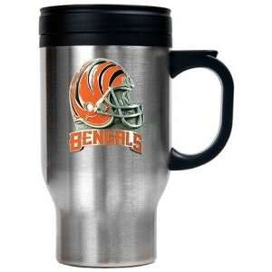  Cincinnati Bengals Stainless Steel Travel Mug Sports 