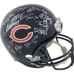 1985 Chicago Bears Autographed Helmet  Details 26 