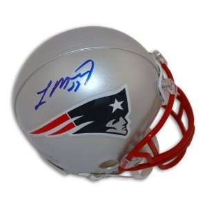 Laurence Maroney Autographed/Hand Signed New England Patriots Mini 