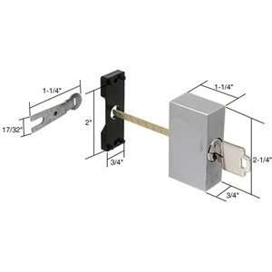  Key Cylinder Housing Kit for Patio Doors by Guaranteed 