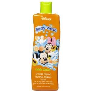  Disney Bath Mickey & Minnie Body Wash, Orange Papaya, 10 