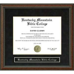   Mountain Bible College (KMBC) Diploma Frame