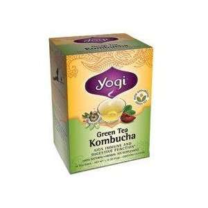  Yogi TEA Co. TEA Organic Green Kombucha 16 Bags Health 