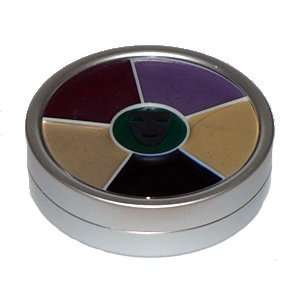  Kryolan Rainbow Circle w/6 colors Cream Makeup 1oz 1306 