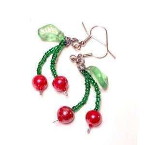  Kinetic Kritter Cherry Earrings 