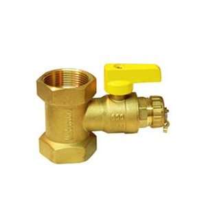 Pro Pal Series 1 1/4 Full Port Forged Brass Fitting with Hi Flow 