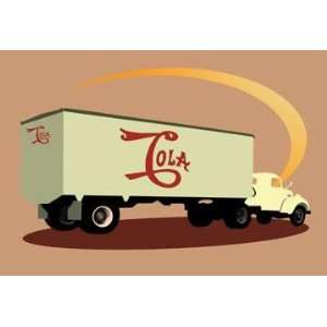  Exclusive By Buyenlarge Cola Truck 20x30 poster