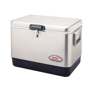 Coleman Stainless Steel Cooler Combo (54 qt)  Sports 