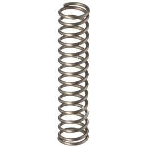 Music Wire Compression Spring, Steel, Metric, 4.5 mm OD, 0.5 mm Wire 