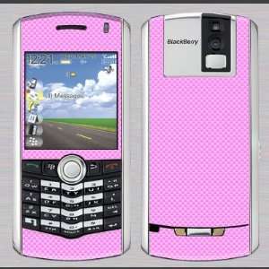    Blackberry 8100 Pearl pink carbon Skin 31008 