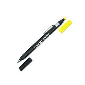  H9811    Double Exposure Highlighter & Ballpoint Pen Combo 