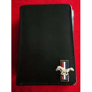  Mustang Tri Fold Italian Leather Wallet 