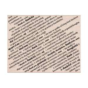   Stamps   Diagonal Dictionary Type by Hero Arts Arts, Crafts & Sewing