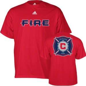  Chicago Fire Red adidas Soccer Primary One T Shirt Sports 