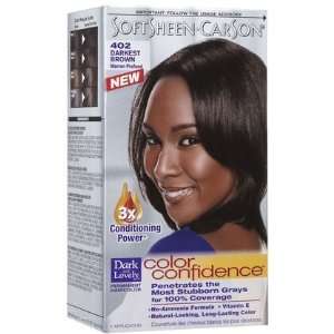   Haircolor, 402 Darkest Brown (Quantity of 4)