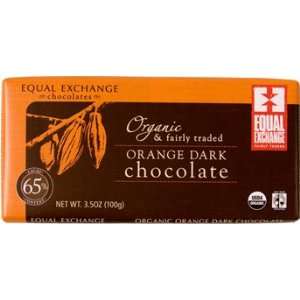    Organic Orange Dark Chocolate   3.5 oz Bar