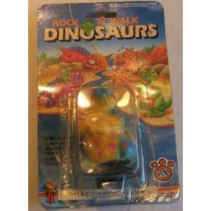  Rock N Walk Wind up Dinosaur Yellow Toys & Games