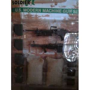    The Ultimate Soldier Us Modern Machine Gun Set Toys & Games