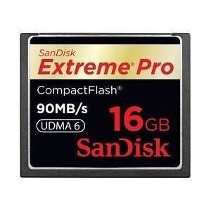  SanDisk 16GB Extreme Pro CF memory card   UDMA 90MB/s 600x 