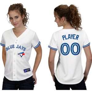  Toronto Blue Jays Customized Womens Home Replica Baseball 