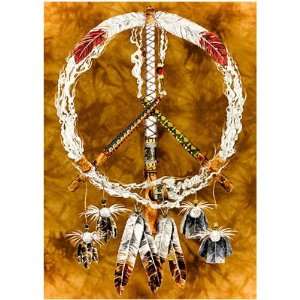  Tree Free Greeting Cards Peace Pipes (pack of 6)